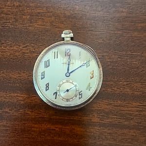 Old pocket watch silver i